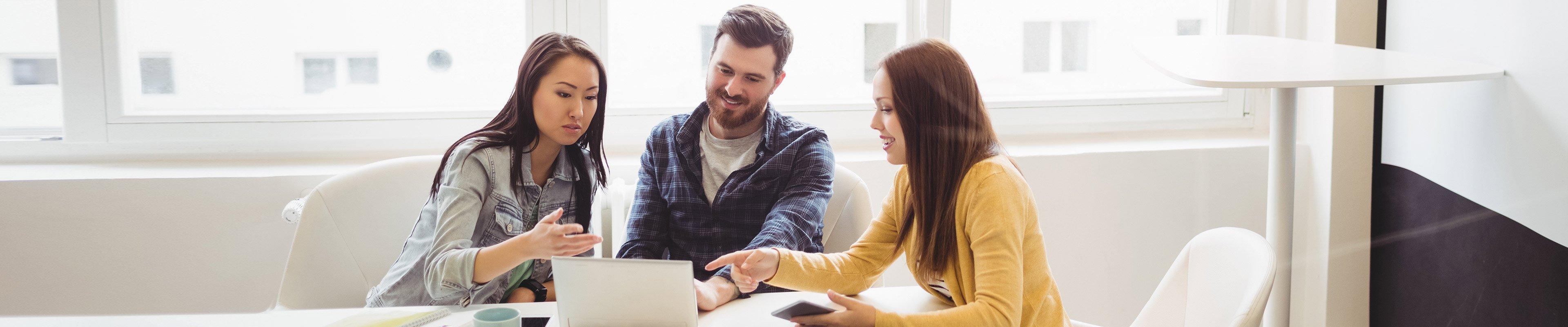 Photo of a property manager negotiating a rental increase while renewing a lease.